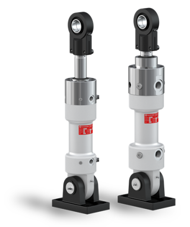 Vérins hydrauliques normés selon la dimensions d’implantation selon ISO 6020/6022