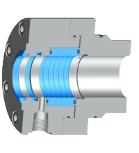 Versions Servofloat® : système de joints et du guidage du fond