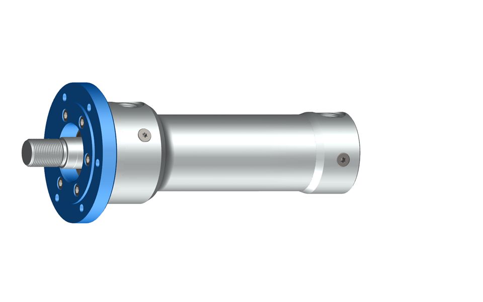 Information technique pour la Fixation des vérins hydrauliques bride circulaire côté avant